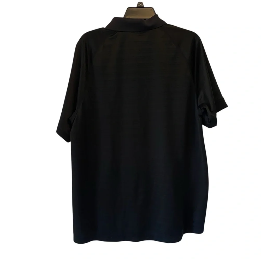 Adidas Size L Black GRAMBLING Tigers Sideline Climalite Performance Polo Shirt